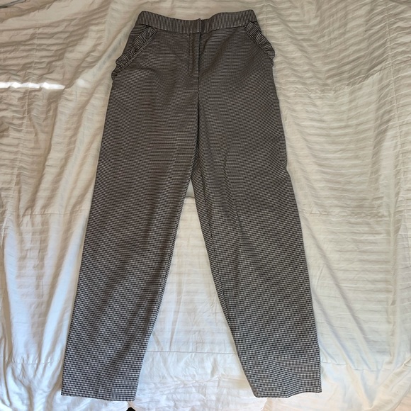 Topshop straight leg cigarette pant - Picture 2 of 5